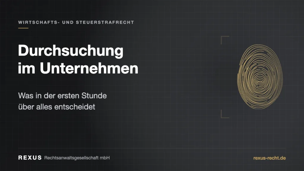 Durchsuchung im Unternehmen: Ermittler sichern Akten und Server in Geschäftsräumen